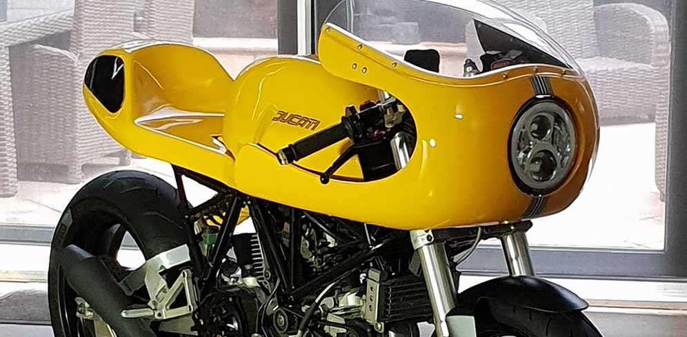 Ducati 900SS Cafe Racer Ringan dan Kencang